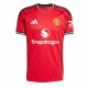 Manchester United Patrick Dorgu #13 Maglia Gara Casa Repliche 2025-26 Maniche Corte Manchester United Patrick Dorgu #13 Maglia Gara Casa Repliche 2025-26 Maniche Corte